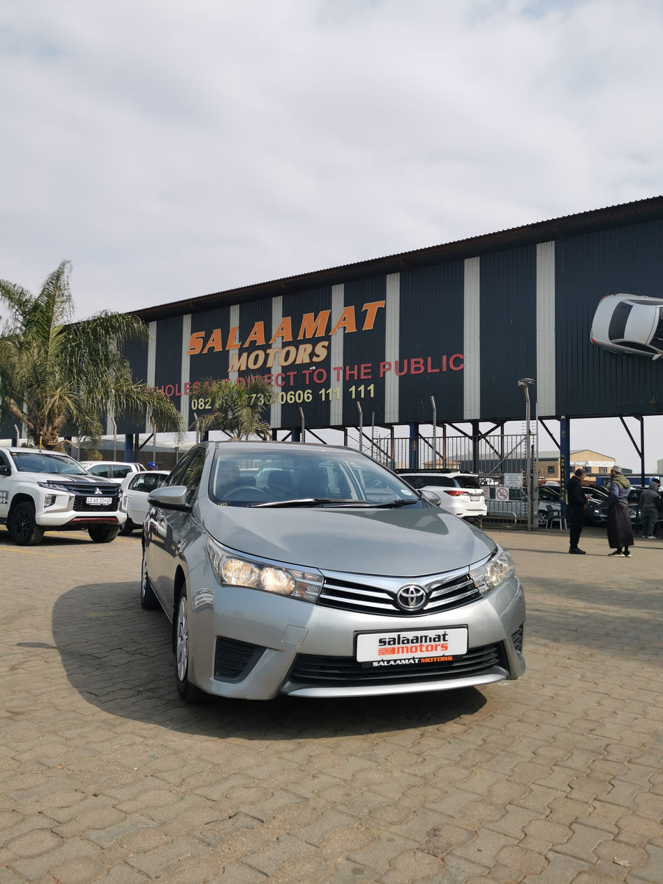 2014 Toyota Corolla Prestige