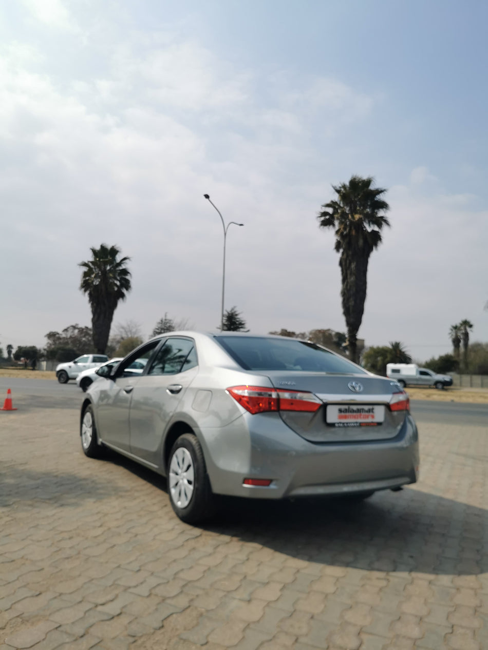 2014 Toyota Corolla Prestige