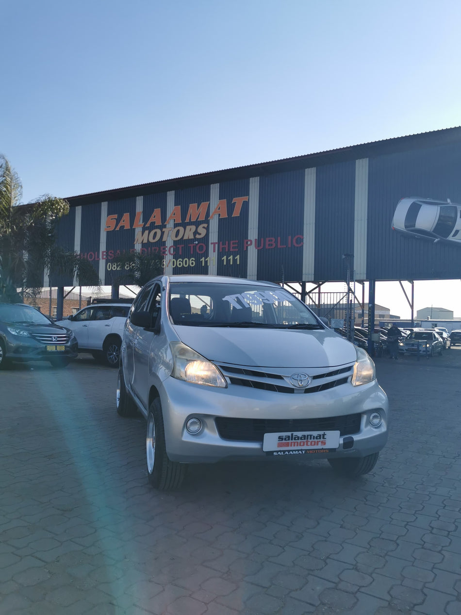 2013 Toyota Avanza