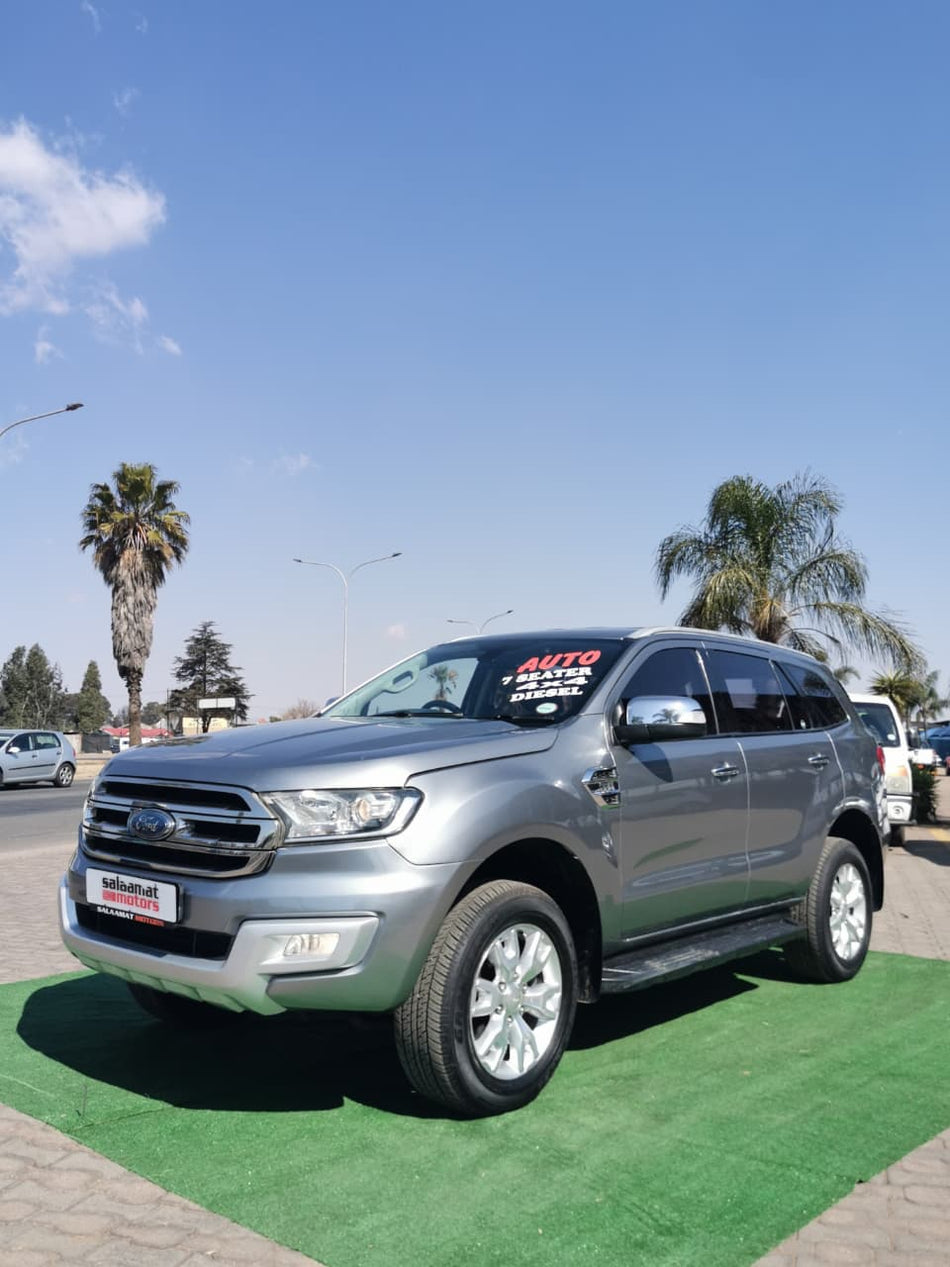 2016 Ford Everest 3.2 6 Speed XLT AWD Automatic
