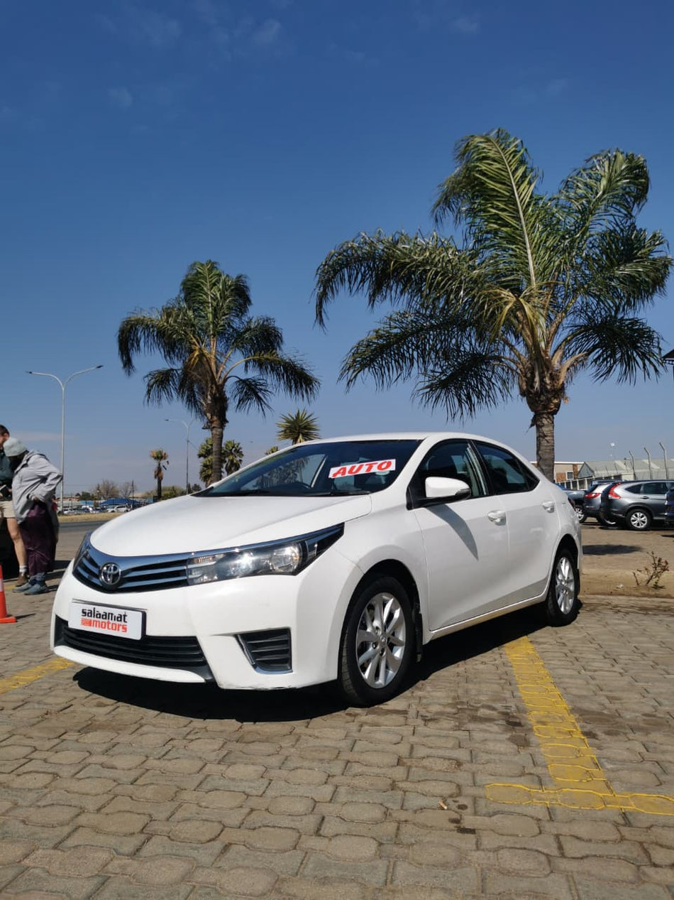 2015 Toyota Corolla 1.6 Automatic
