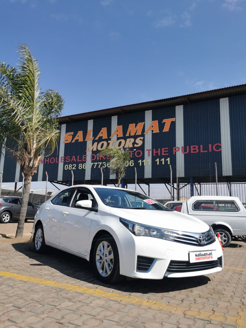 2015 Toyota Corolla 1.6 Automatic