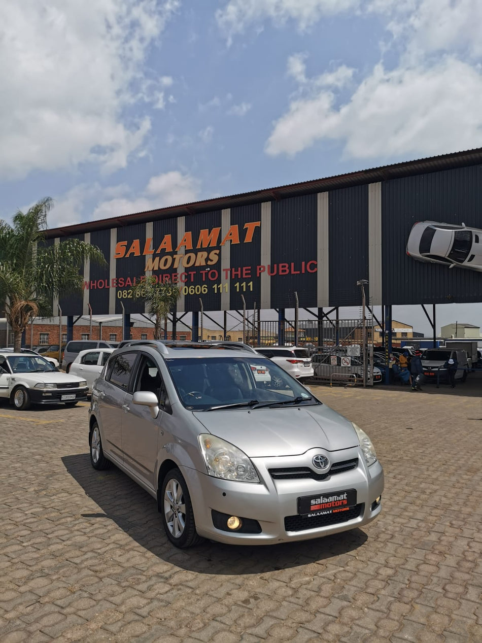 2007 Toyota Corolla Verso 1.8 TX