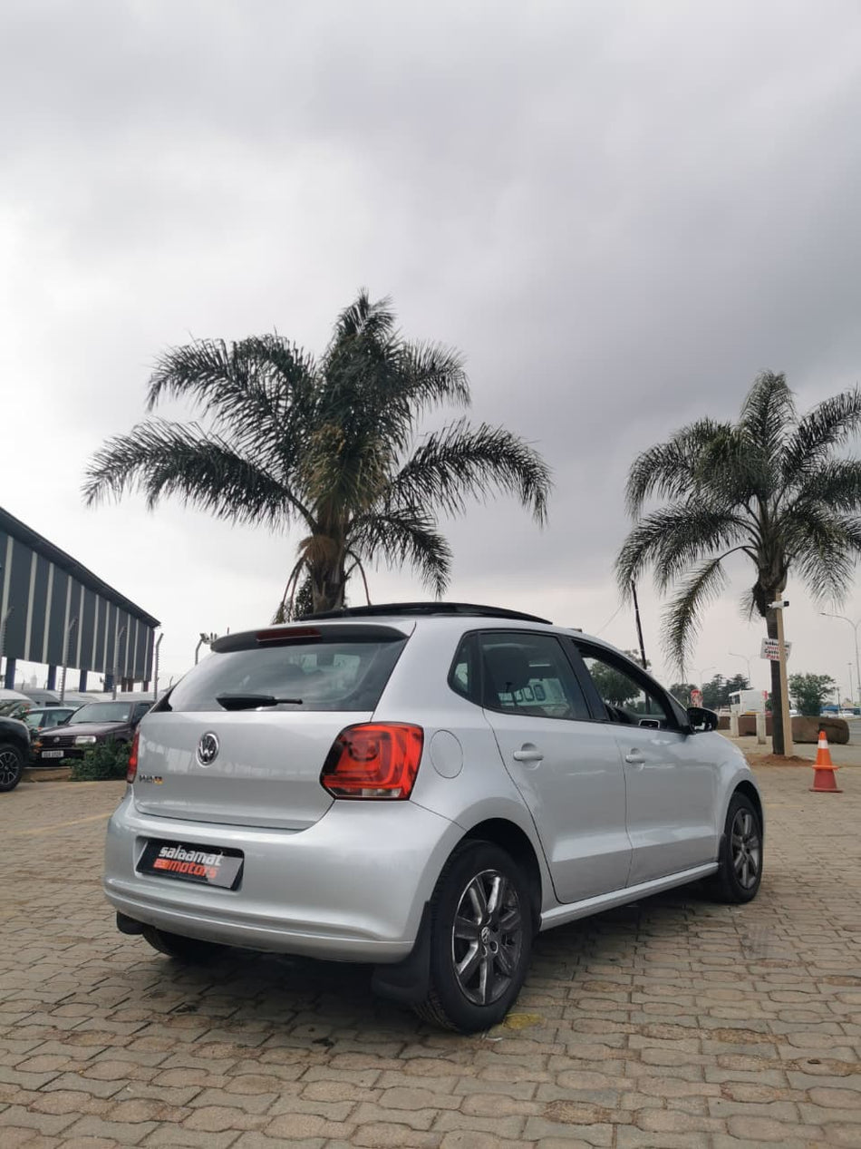 2012 Volkswagen Polo 1.4 Comfortline Pan Sunroof