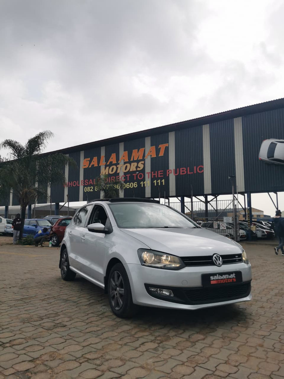 2012 Volkswagen Polo 1.4 Comfortline Pan Sunroof