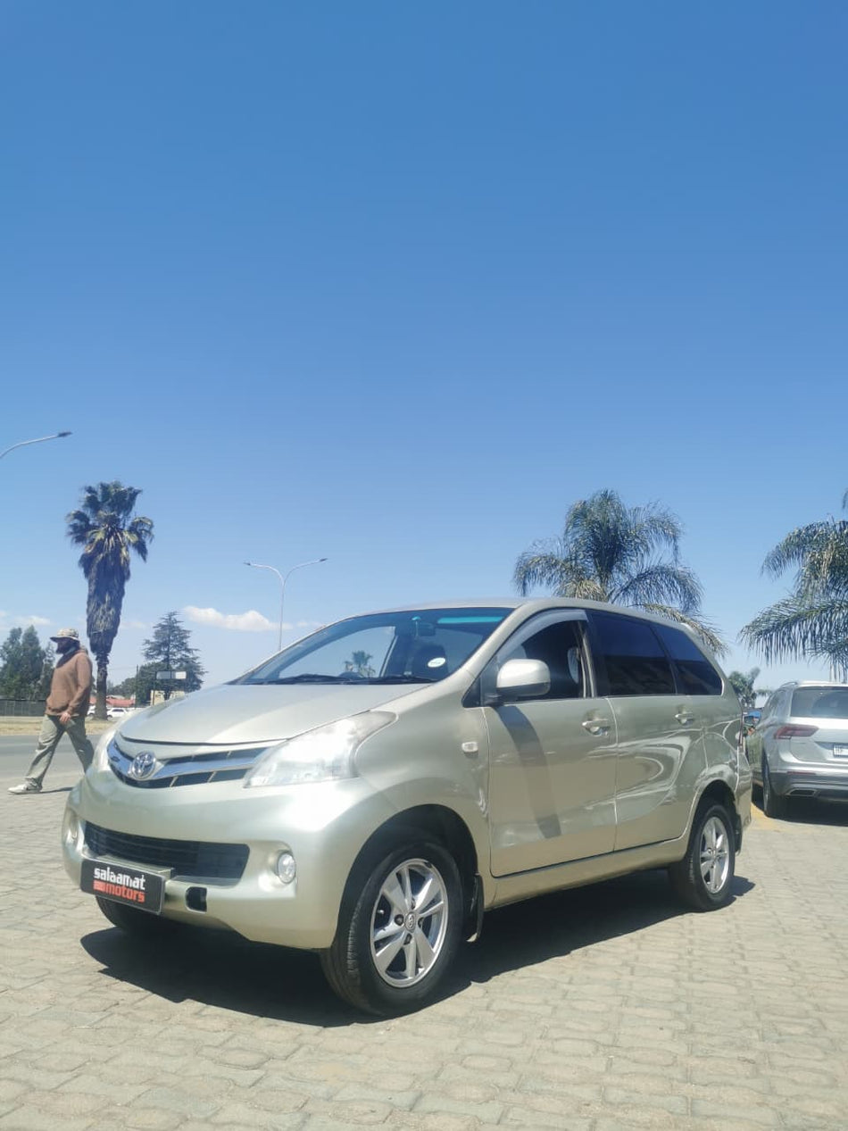 2013 Toyota Avanza TX 1.5 VVTI 7 Seater