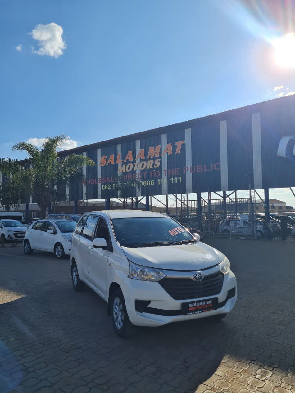 2018 Toyota Avanza 1.5 Automatic