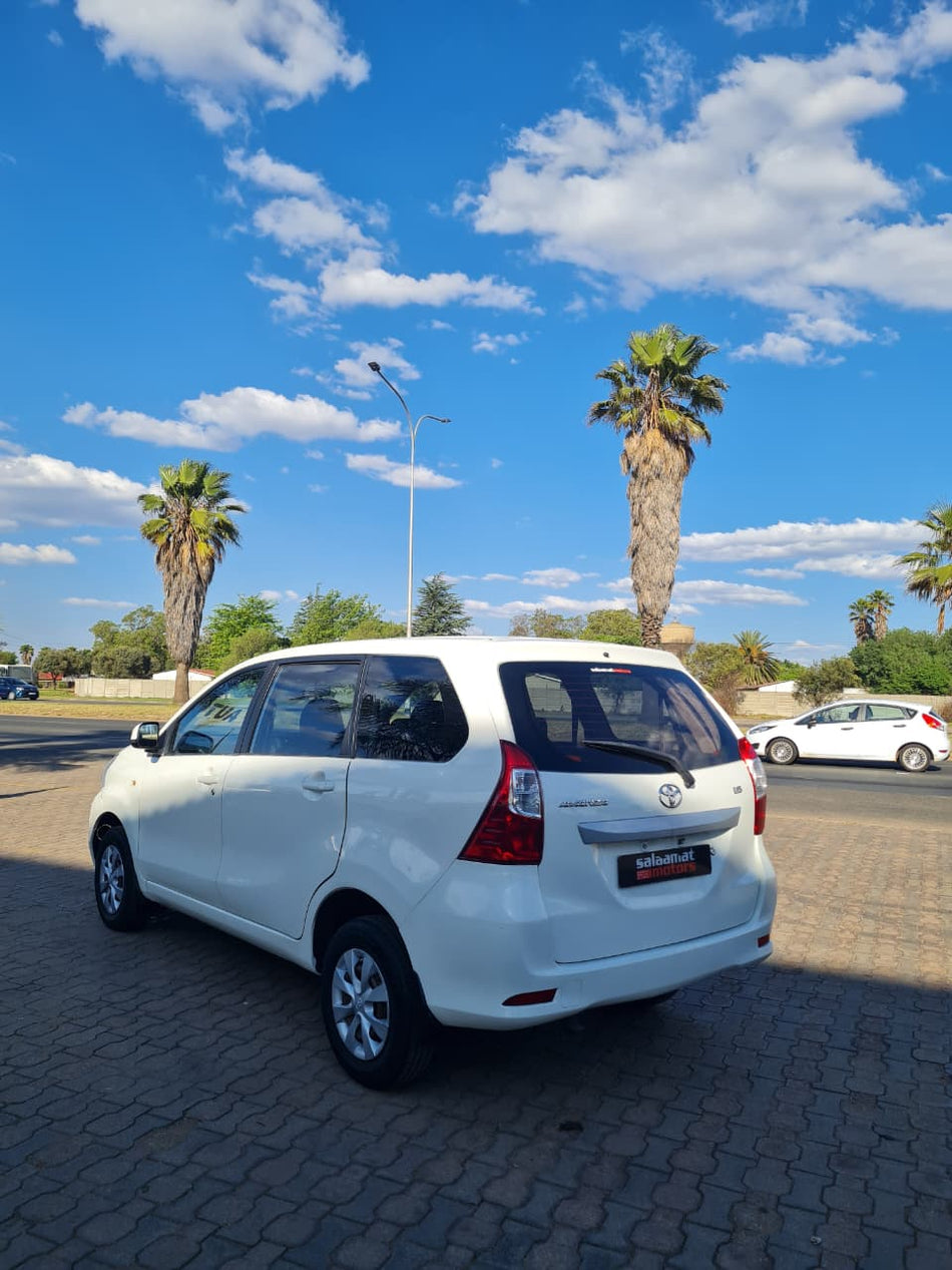 2018 Toyota Avanza 1.5 Automatic