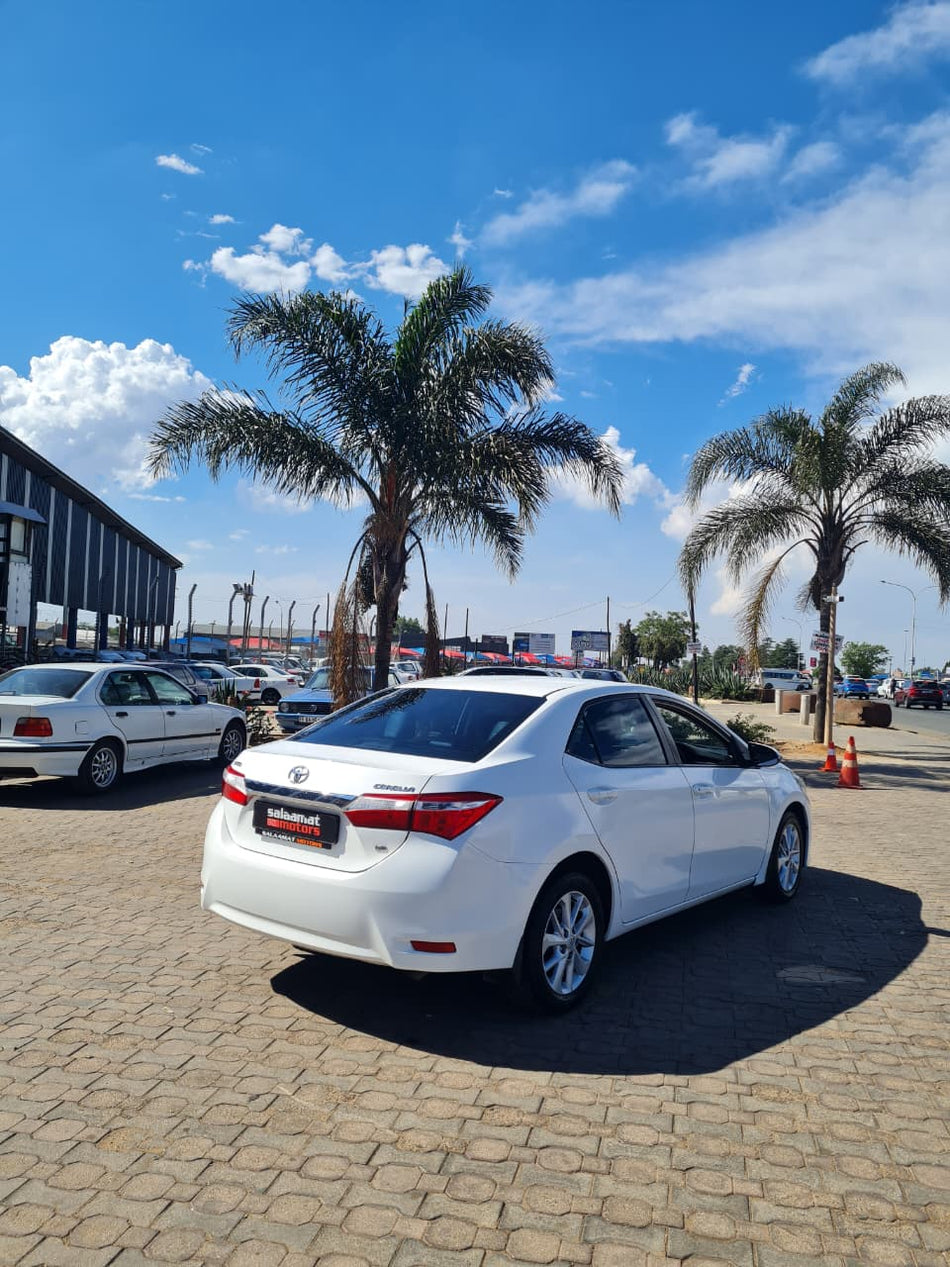2014 Toyota Corolla Prestige 1.6