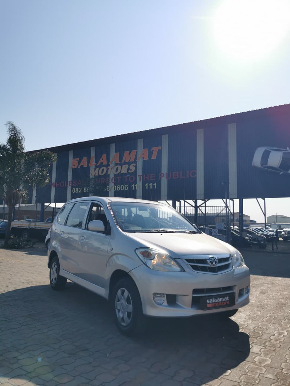 2008 Toyota Avanza 1.5 VVTI
