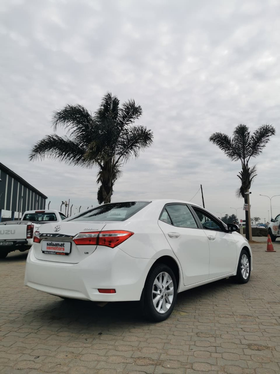 2015 Toyota Corolla Prestige 1.6 Automatic