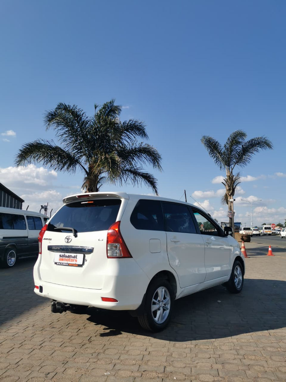 2013 Toyota Avanza 1.5 VVTI TX