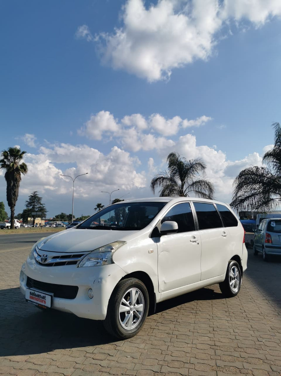 2013 Toyota Avanza 1.5 VVTI TX