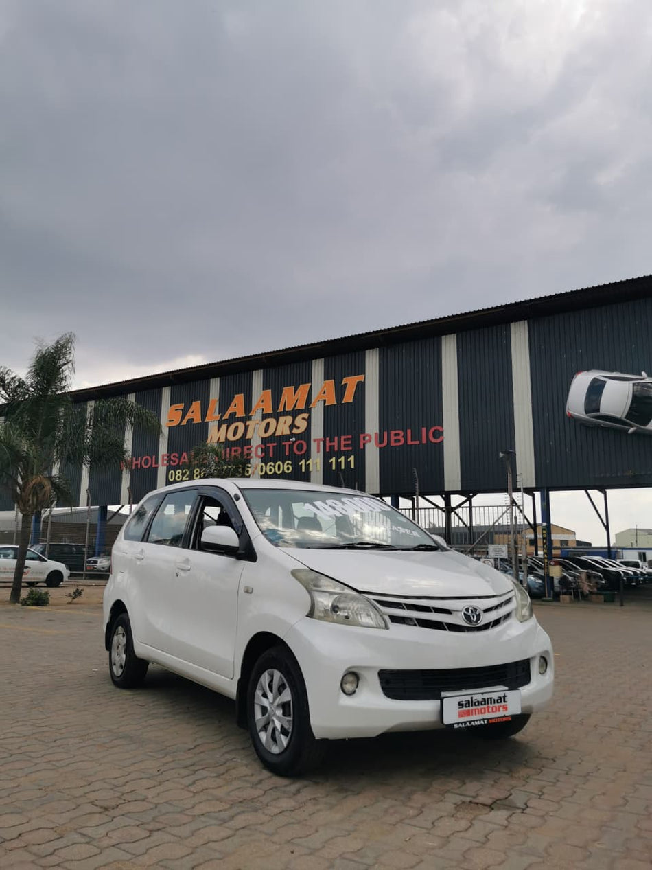 2013 Toyota Avanza 1.3