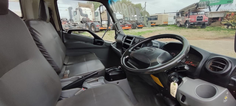 2012 Hino 300 Dropsides with cattle rail option 4 Ton Automatic