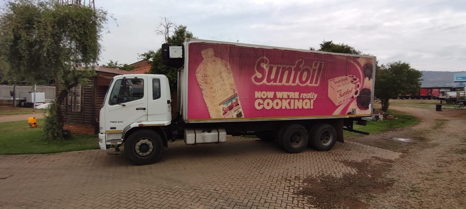 2014 Mitsubishi Fuso FN25-270 Fridge Body