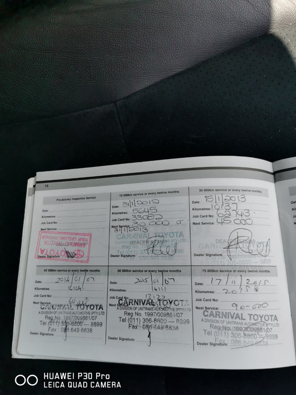 2011 Toyota Corolla 1.6 Sprinter