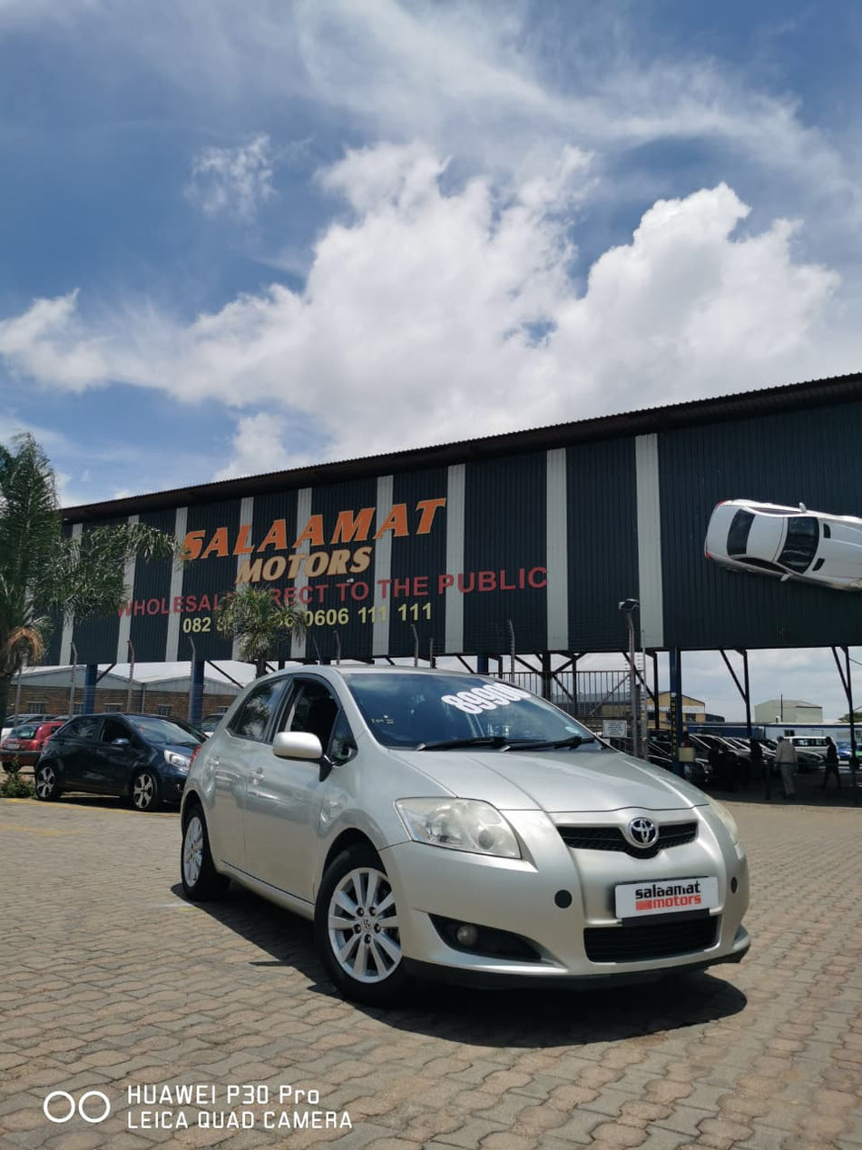 2008 Toyota Auris 1.8 RS