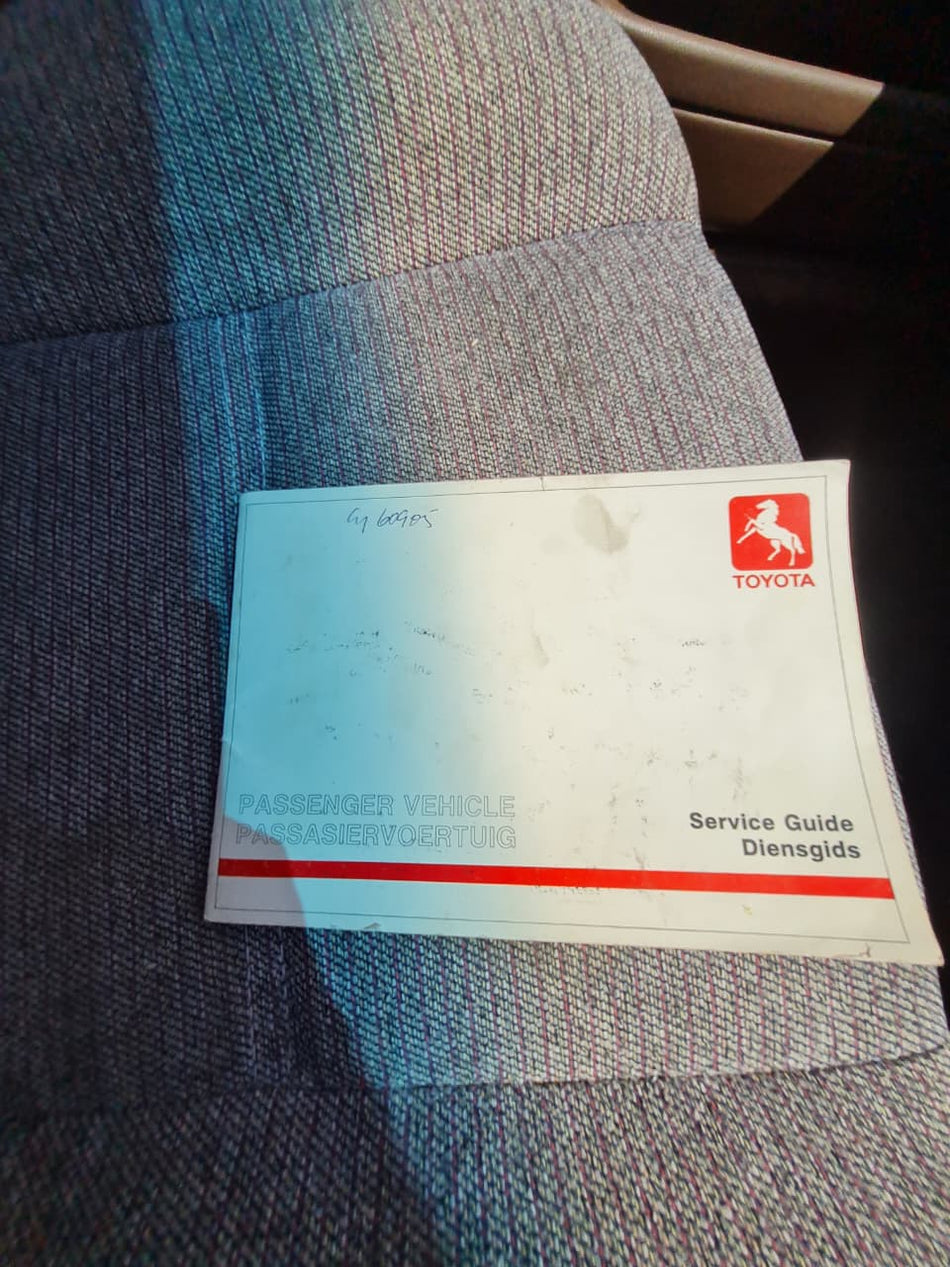 1989 Toyota Corolla 1.6 GL 16 Valve