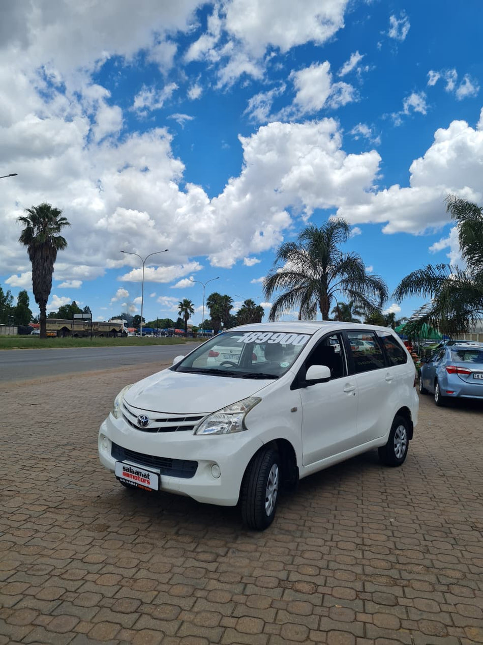 2014 Toyota Avanza 1.5 SX