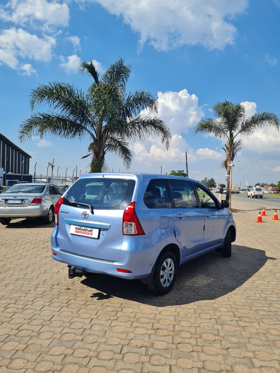 2014 Toyota Avanza 1.3 SX