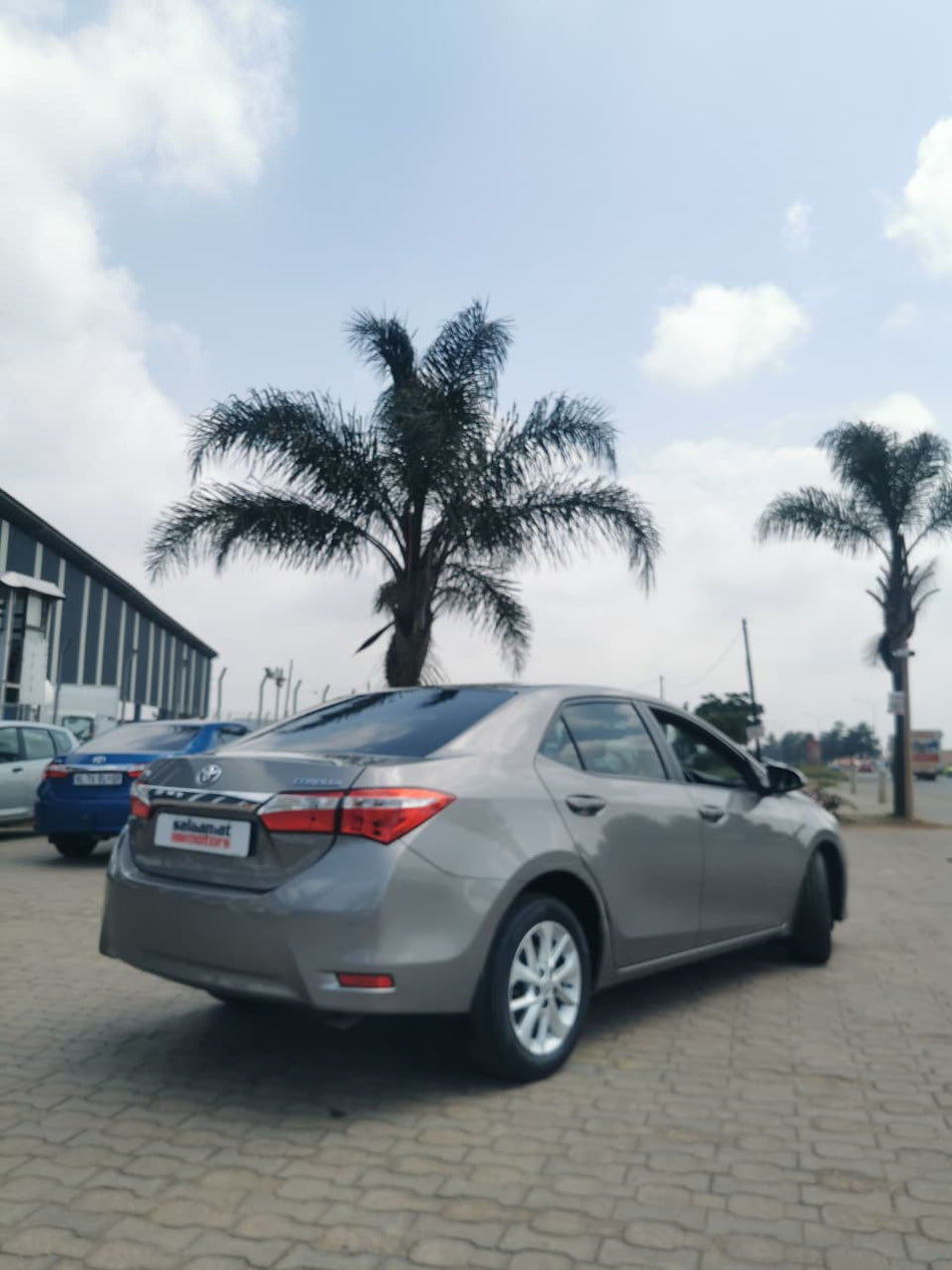 2015 Toyota Corolla Prestige 1.6 Automatic