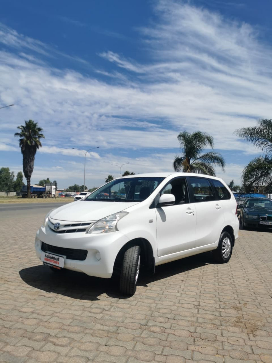 2012 Toyota Avanza 1.5 VVTi