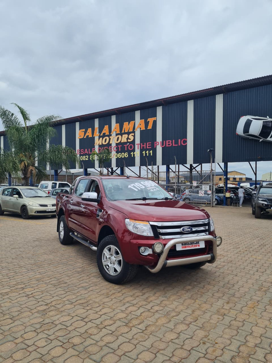 2012 Ford Ranger T6 3.2 TDCi 4x4 Manual D/Cab