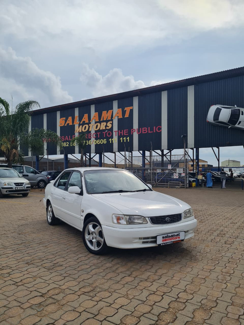 2001 Toyota Corolla RXi 160i 20 Valve 6 Speed