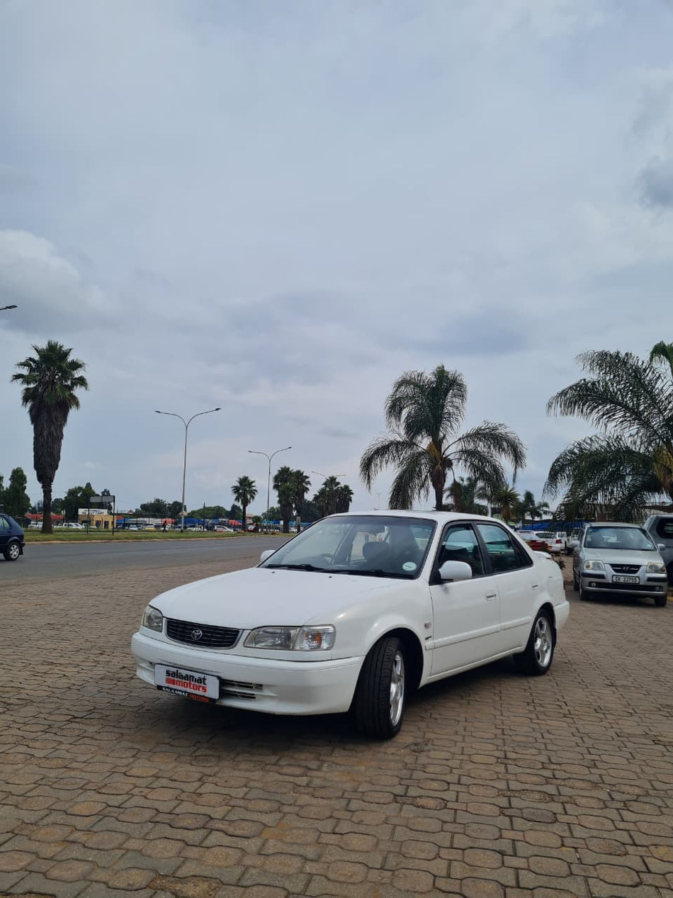 2001 Toyota Corolla RXi 160i 20 Valve 6 Speed