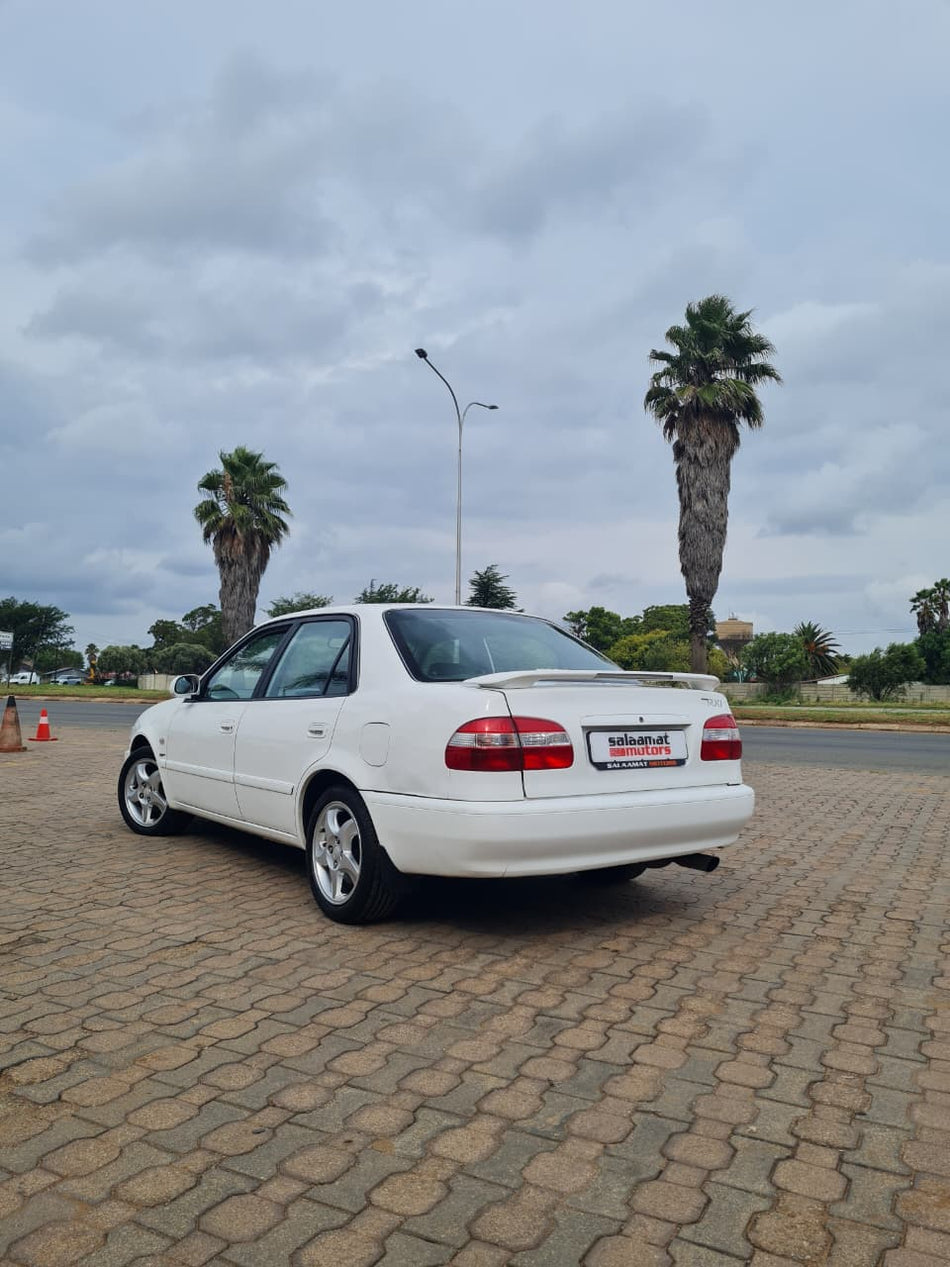 2001 Toyota Corolla RXi 160i 20 Valve 6 Speed