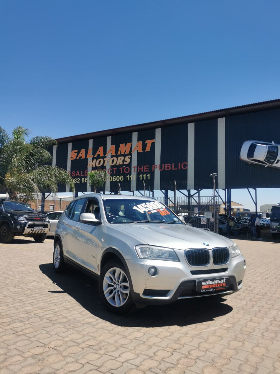 2012 BMW X3 2.0D Automatic