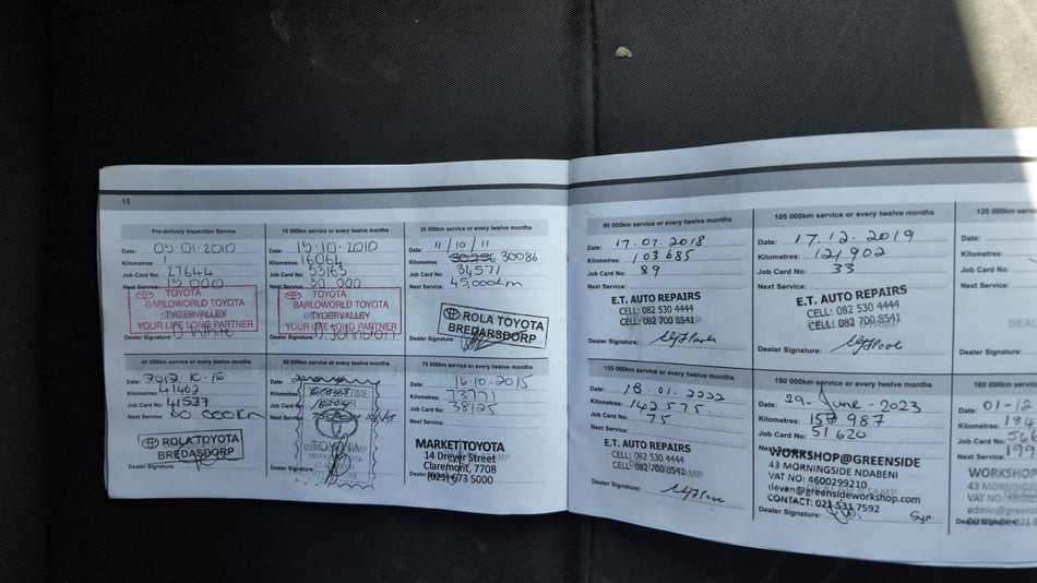 2010 Toyota Verso 7 Seater