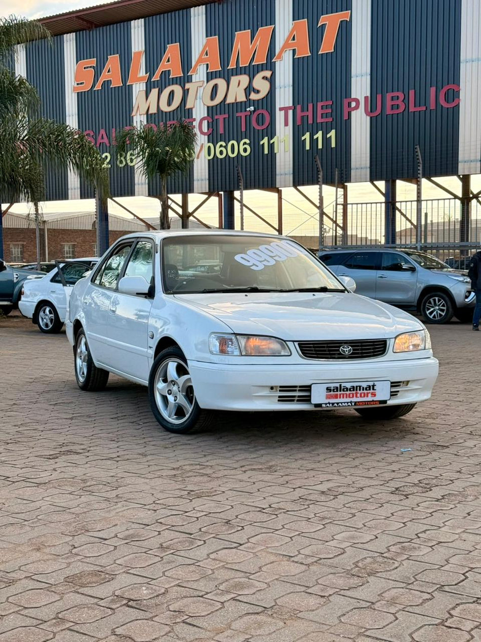 2001 Toyota Corolla RXi 160i 20 Valve 6 Speed