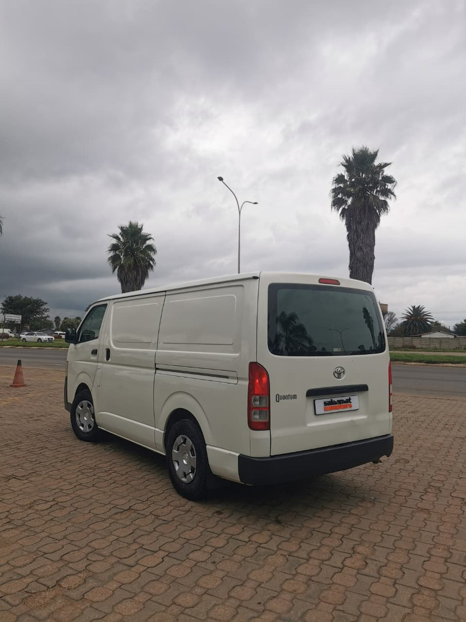 2011 Toyota Quantum 2.7 VVTI Panel Van