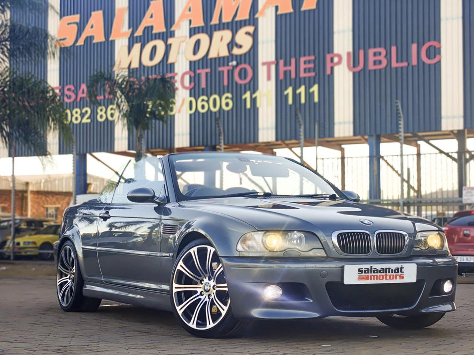 2005 BMW e46 M3 Cabrio Built Up Manual