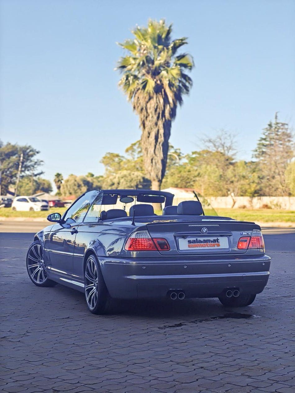 2005 BMW e46 M3 Cabrio Built Up Manual