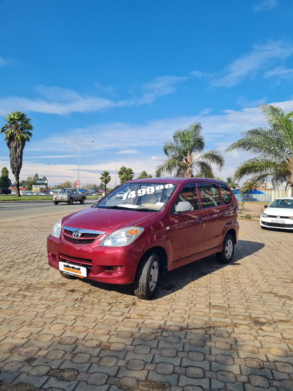 2008 Toyota Avanza 1.3 SX