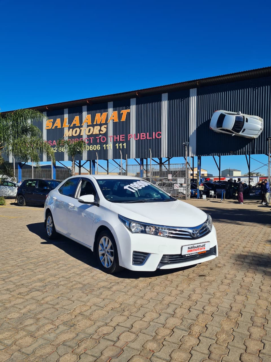 2016 Toyota Corolla 1.6