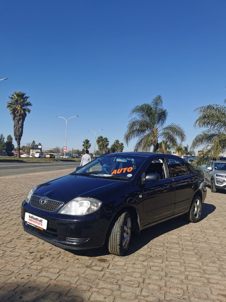 2003 Toyota Corolla 180i GLS Automatic