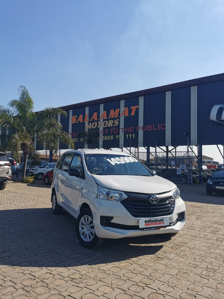 2019 Toyota Avanza 1.5 VVTi