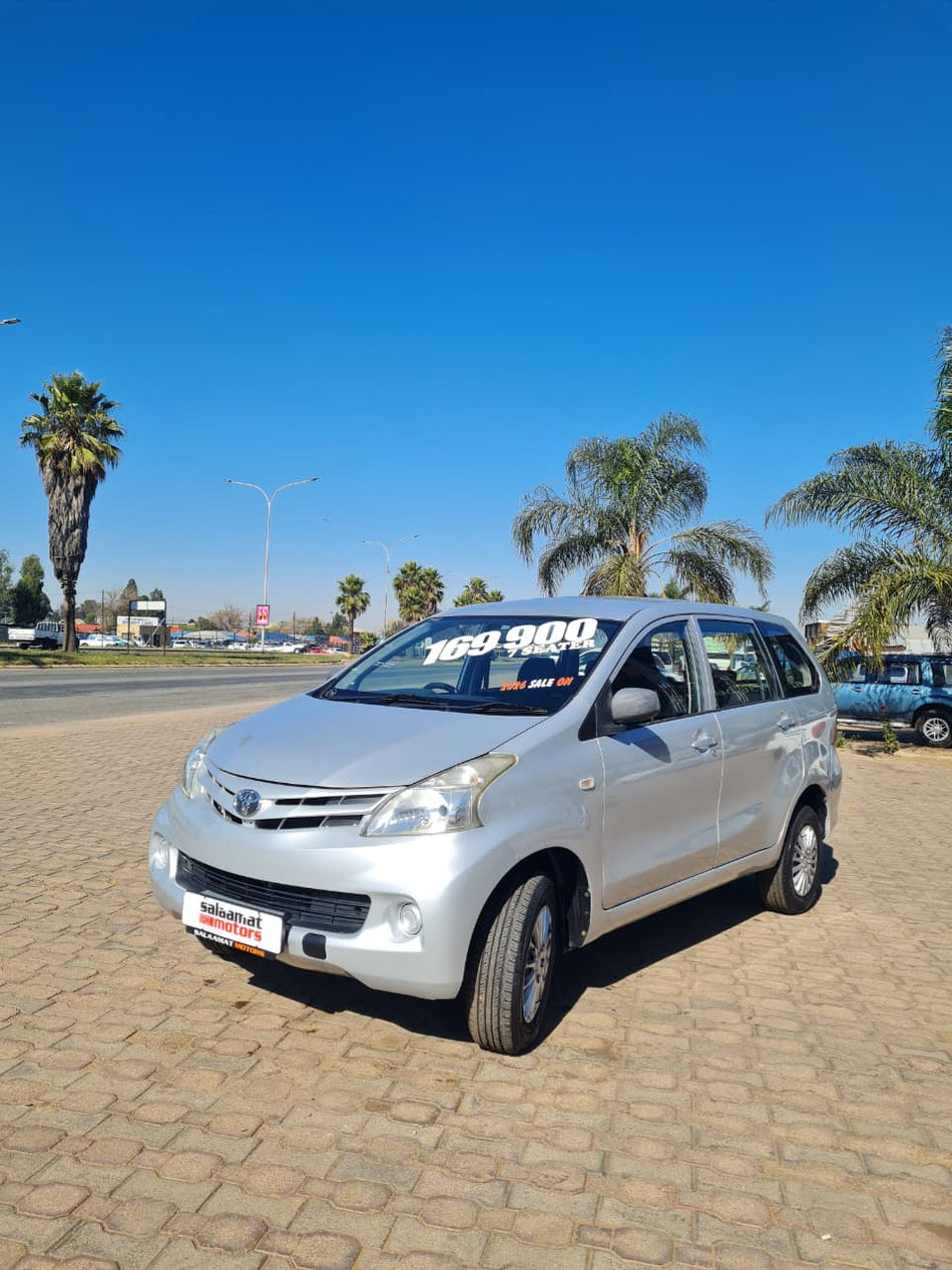 2012 Toyota Avanza