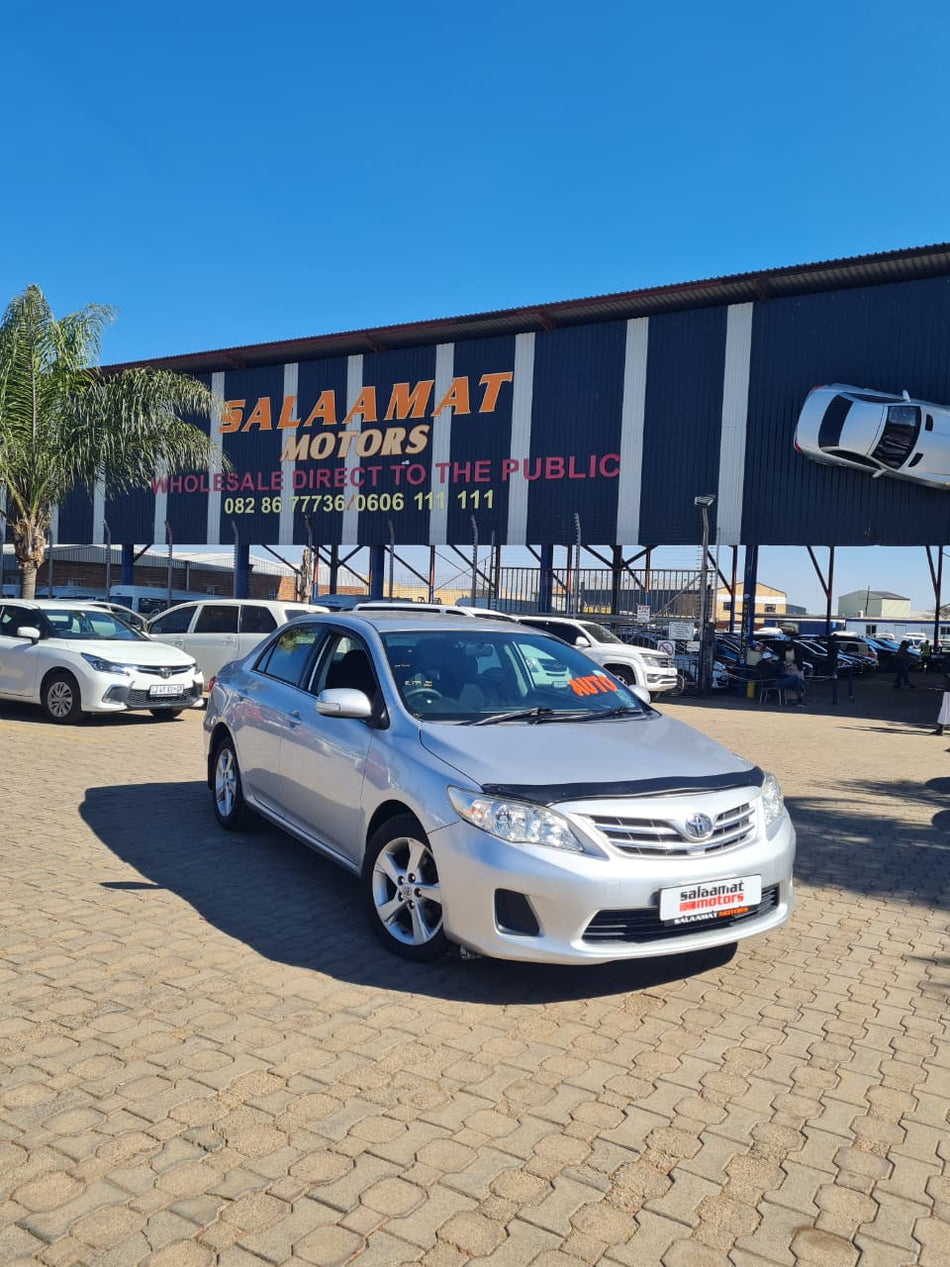 2011 Toyota Corolla 1.6 Automatic