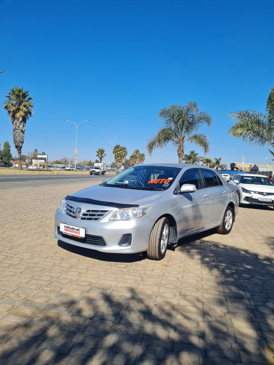 2011 Toyota Corolla 1.6 Automatic