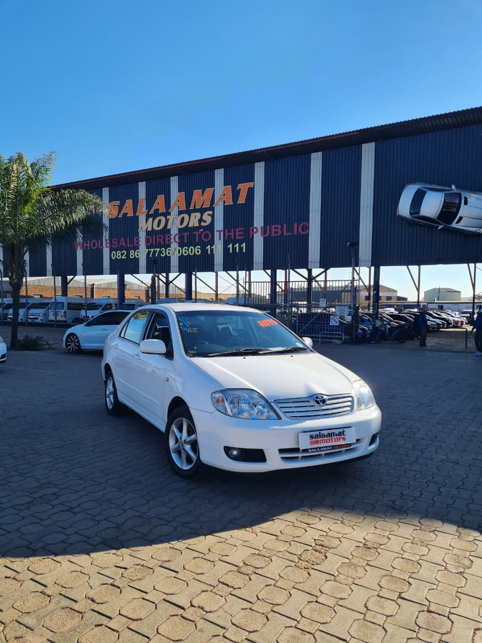 2005 Toyota Corolla 180i GSX Automatic