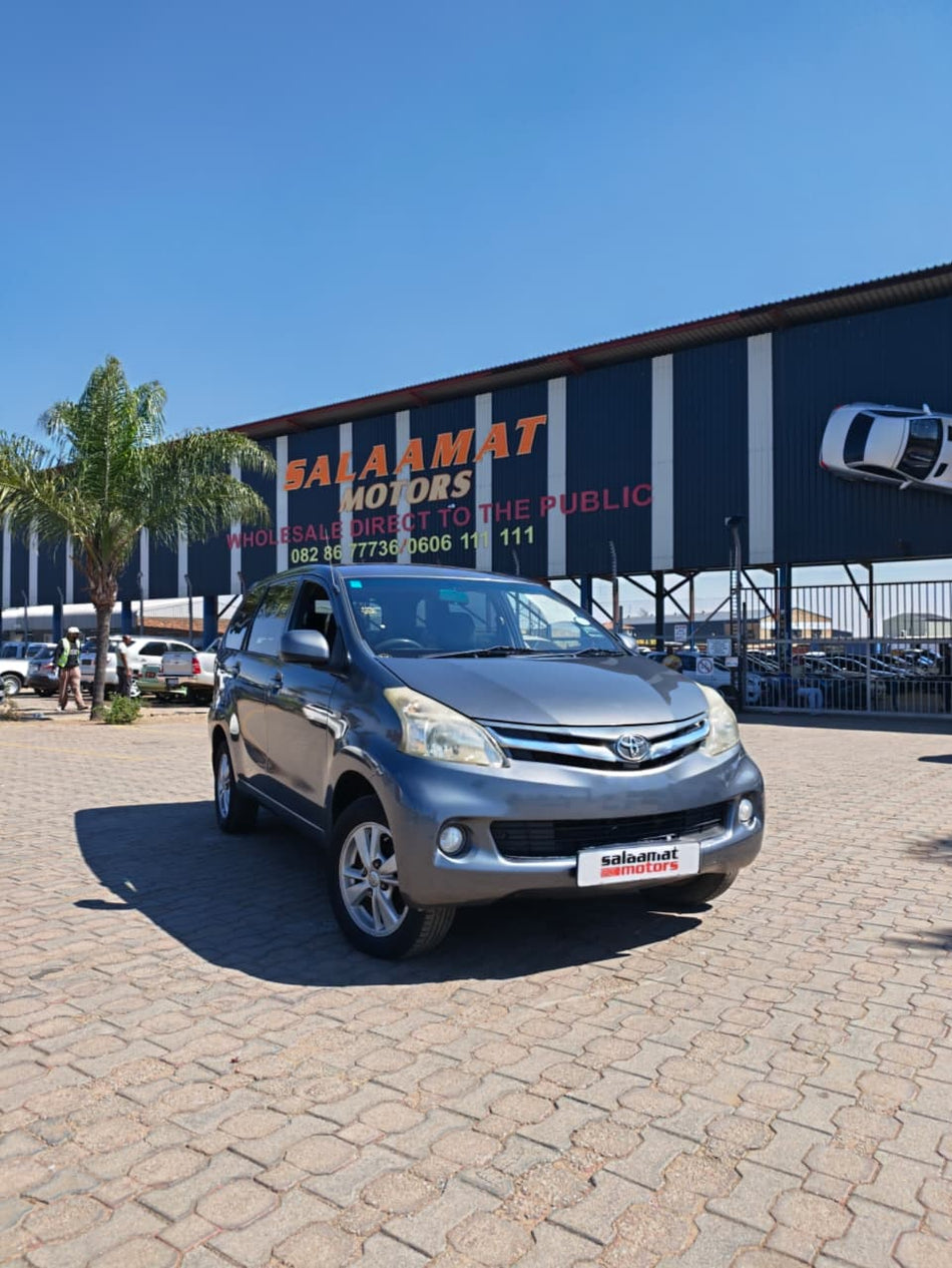 2012 Toyota Avanza 1.5 TX