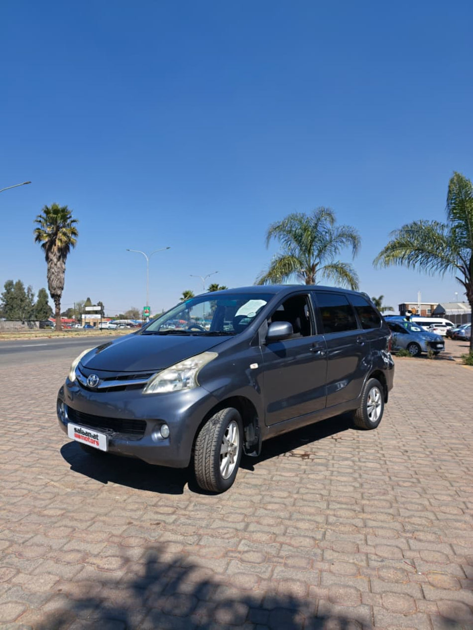 2012 Toyota Avanza 1.5 TX