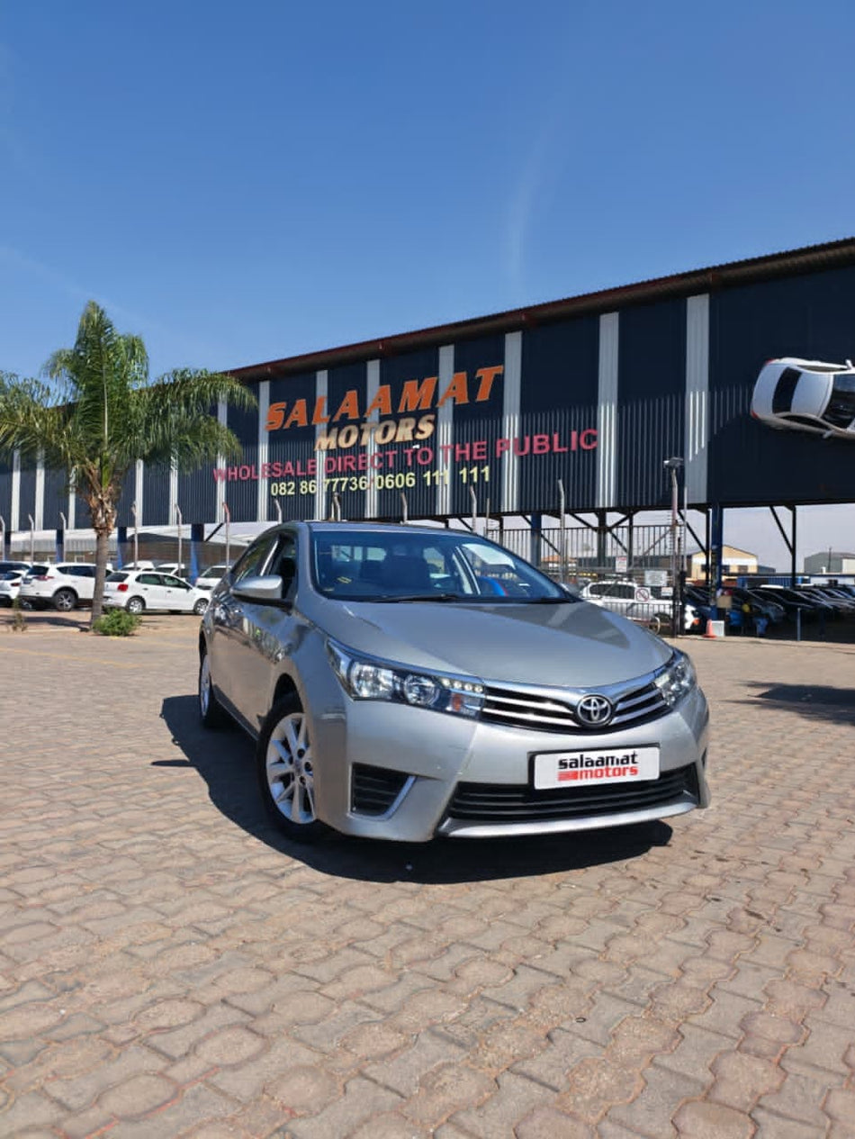 2015 Toyota Corolla 1.6 Prestige
