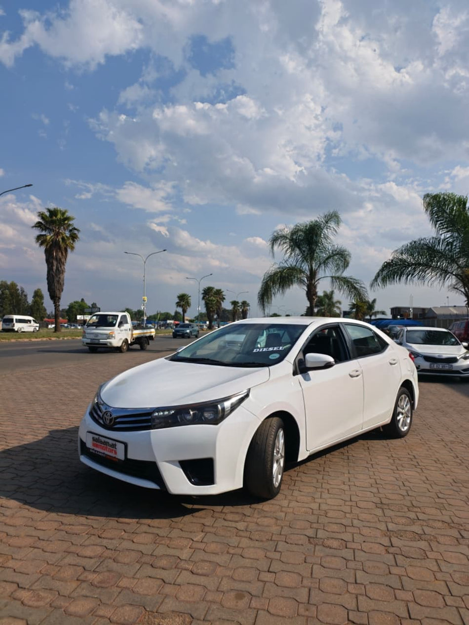2016 Toyota Corolla 1.4 D4D