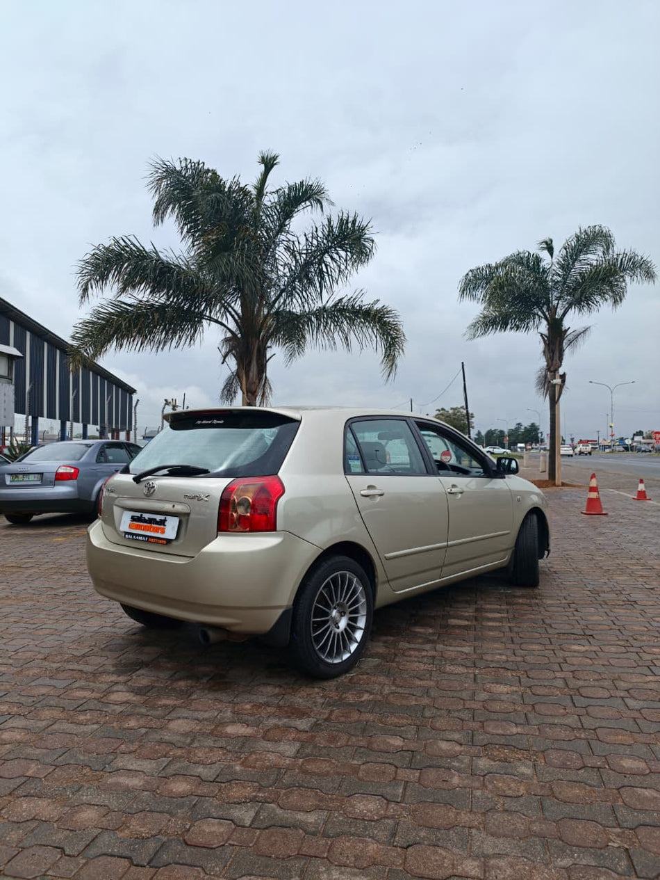 2006 Toyota RunX 180 RSi 6 Speed